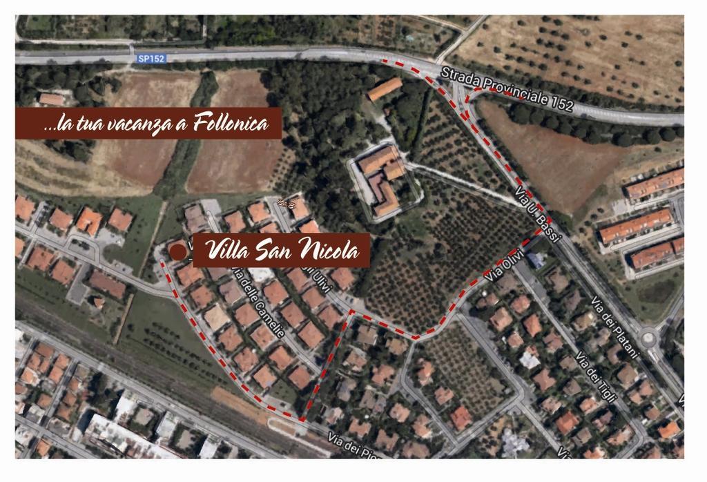 Villa San Nicola B&B Follonica Eksteriør billede